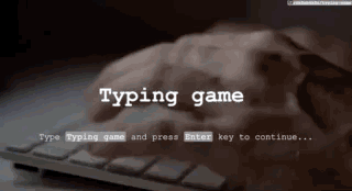 Typing game